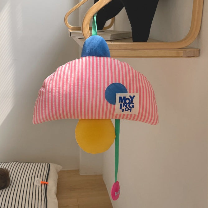 Vesta Mushroom Plush LED Night Light - USB Rechargeable Dimmable Lamp for Nursery & Kids' Room