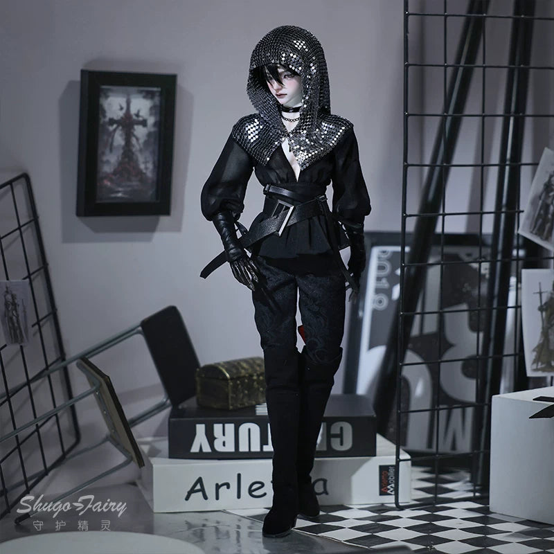 Boneca BJD 1/4 Shugafairy Jin Ji | Boneca Teen Articulada de Resina Personalizada Feita à Mão, Período de Criação de 7 Dias