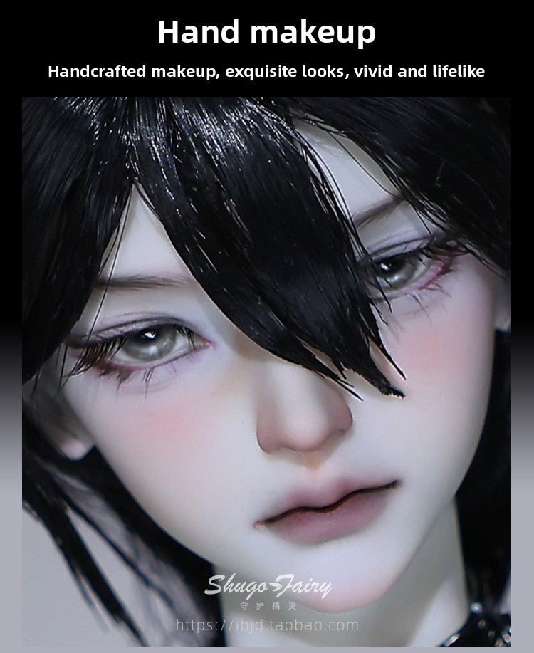 Boneca BJD 1/4 Shugafairy Jin Ji | Boneca Teen Articulada de Resina Personalizada Feita à Mão, Período de Criação de 7 Dias