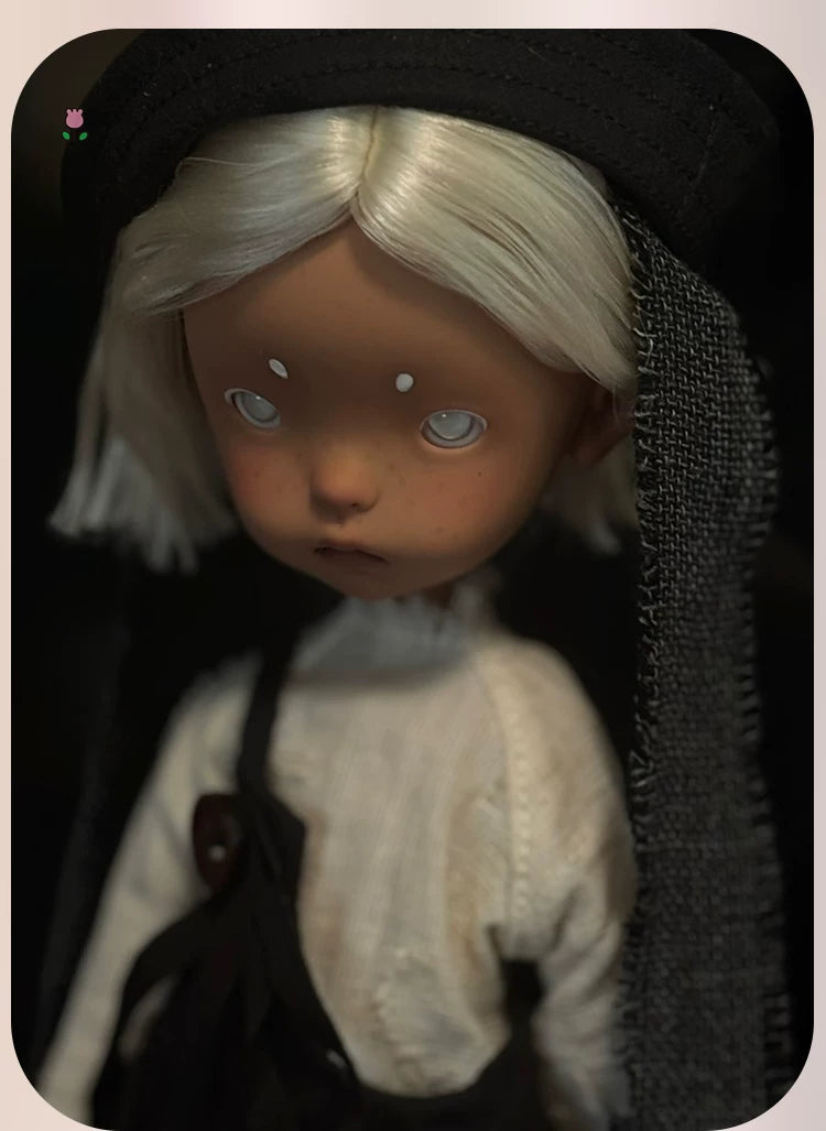 Vesta 1/6 Scale BJD Doll - Handcrafted Resin Art Doll with Customizable Makeup