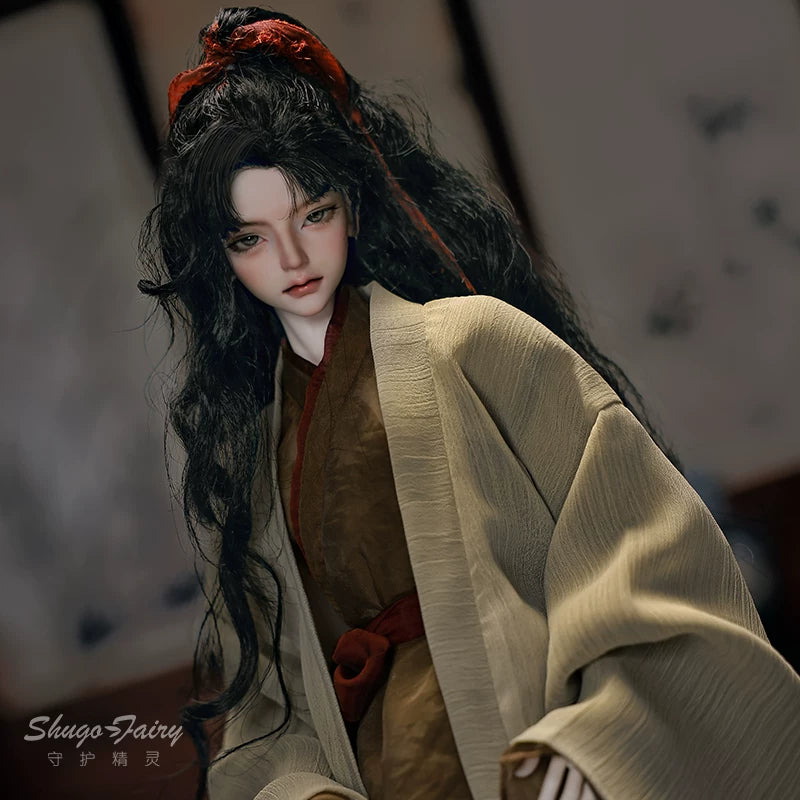Original Genuine 1/4 BJD Doll A Ye - Ancient Chinese Martial Arts Style, Fully Articulated Resin Collectible Figure