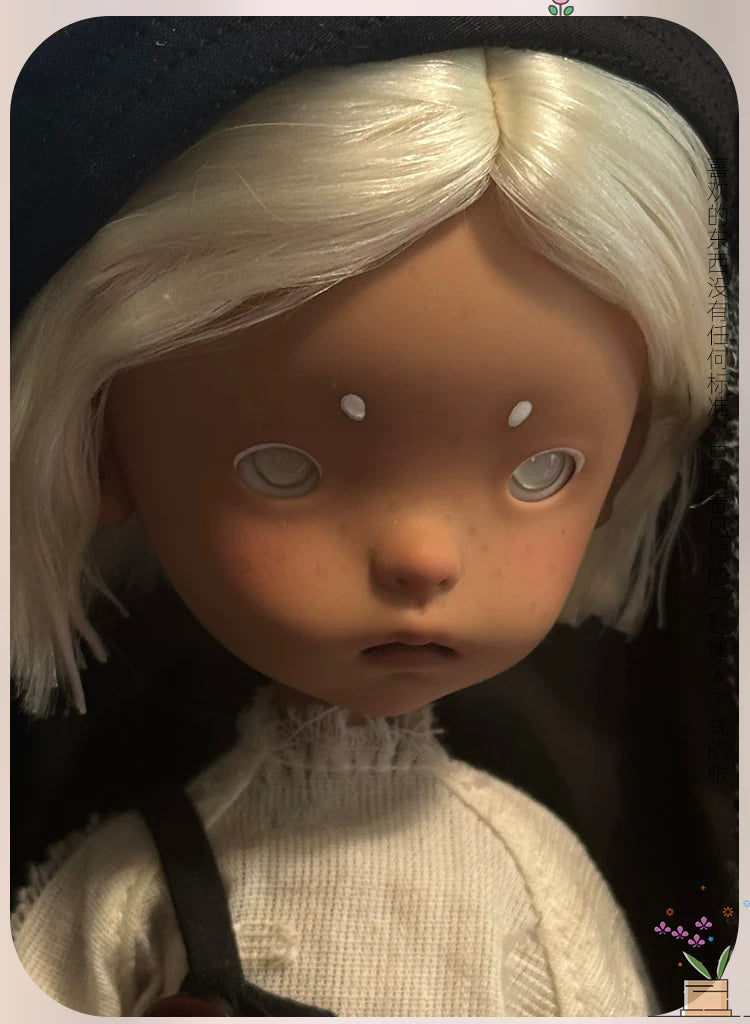 Vesta 1/6 Scale BJD Doll - Handcrafted Resin Art Doll with Customizable Makeup