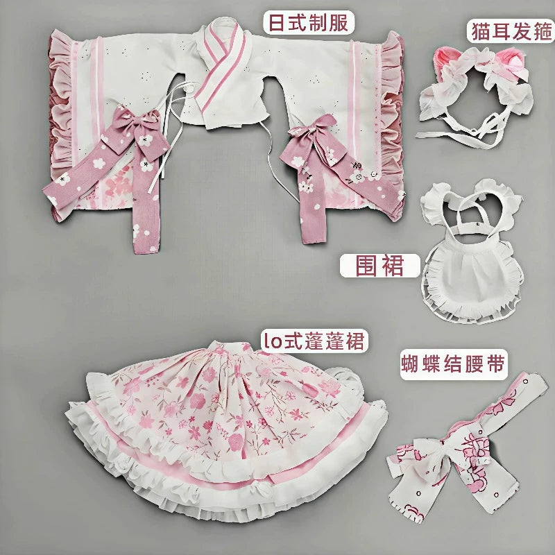 Original 1/4 BJD Doll Libra Abu - Japanese Style Uniform & Ball-Jointed Doll Full Set