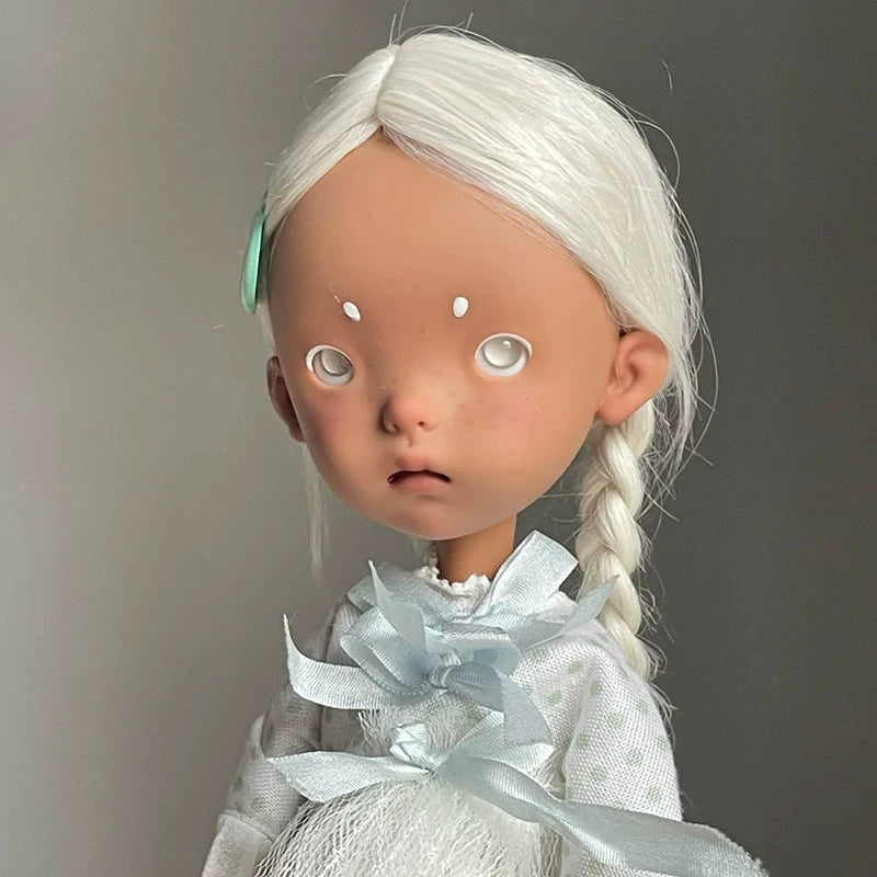 Vesta 1/6 Scale BJD Doll - Handcrafted Resin Art Doll with Customizable Makeup
