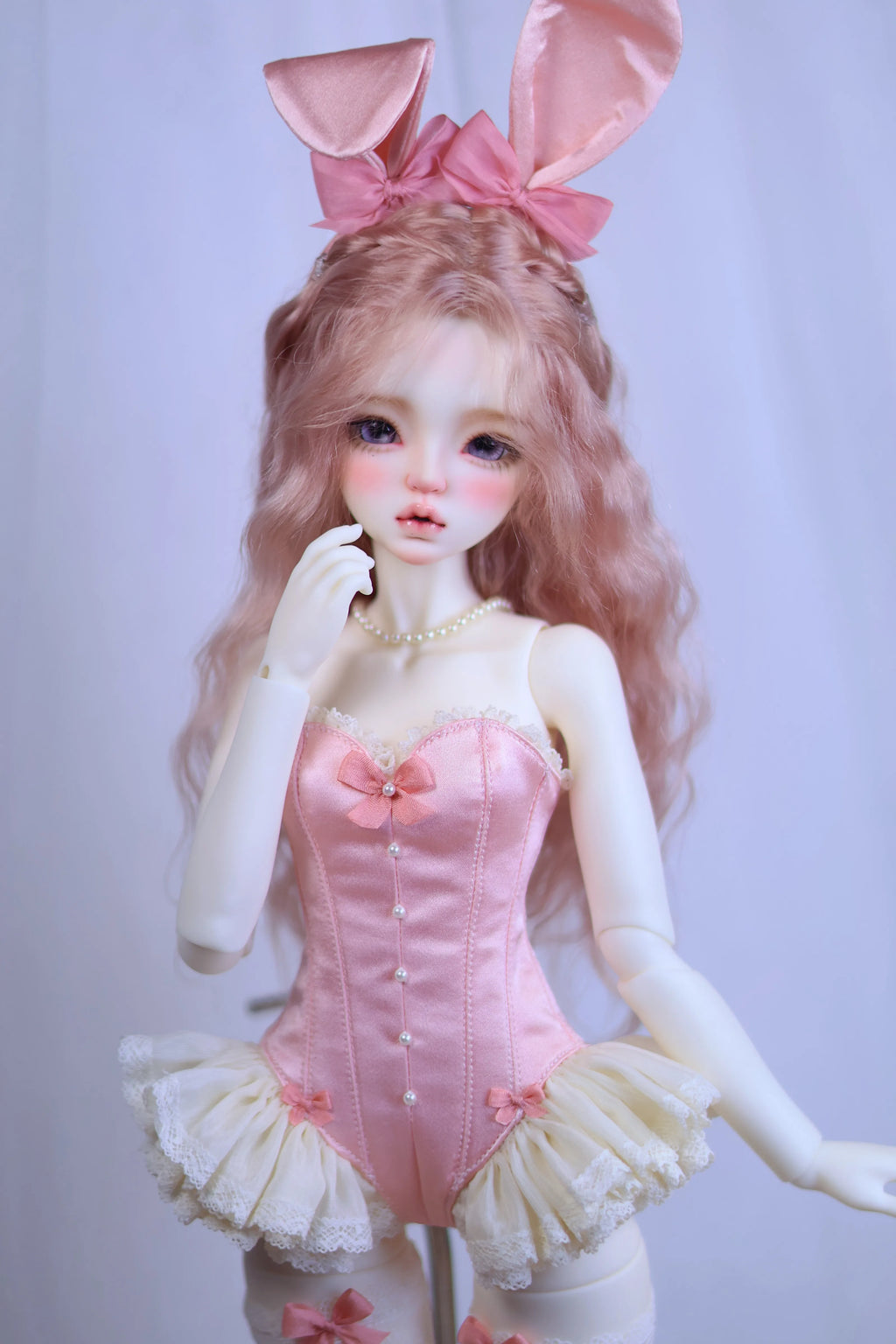 BJD 1/4 Xiongmei Bunny Bodysuit - Customizable Doll Clothing for MDD, MSD, Xiongmei Dolls