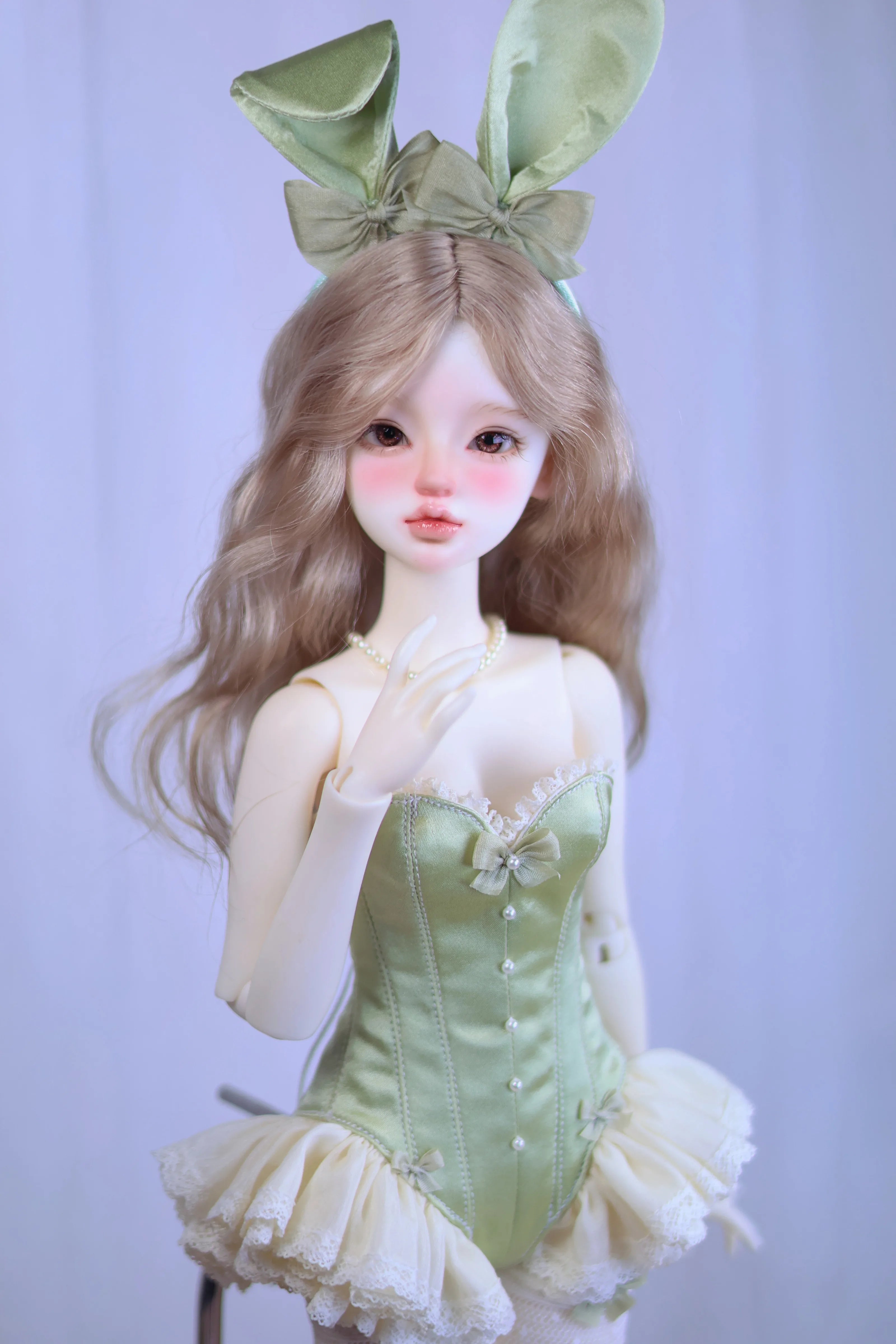 BJD 1/4 Xiongmei Bunny Bodysuit - Customizable Doll Clothing for MDD, MSD, Xiongmei Dolls