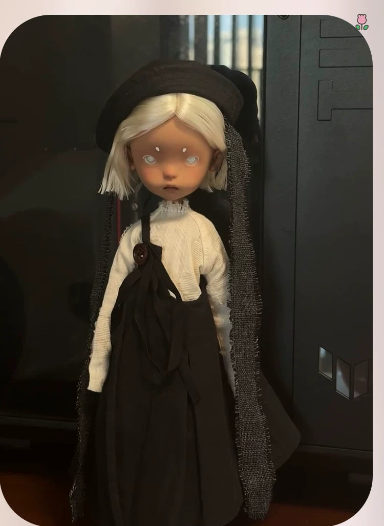 Vesta 1/6 Scale BJD Doll - Handcrafted Resin Art Doll with Customizable Makeup