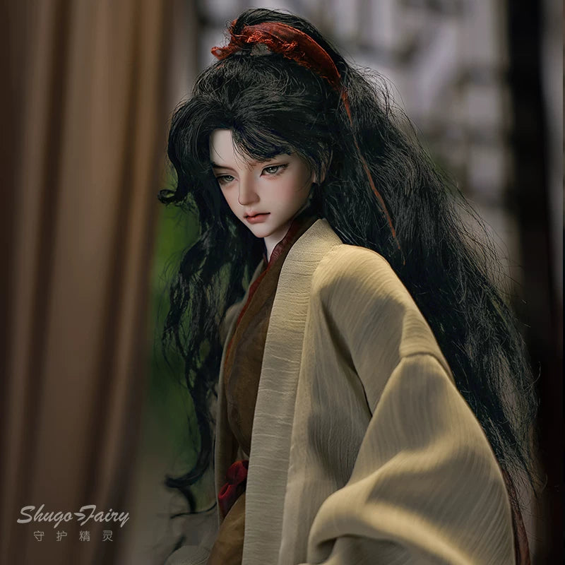 Original Genuine 1/4 BJD Doll A Ye - Ancient Chinese Martial Arts Style, Fully Articulated Resin Collectible Figure