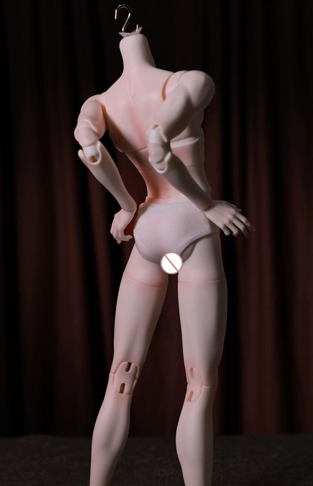 1/4 Scale Xue Er II Male BJD Body | Articulated Resin Muscle Teen Doll (With Hands)