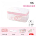 Vesta Hello Kitty Silicone Ice Cube Tray Set - Easy Release Mold with Storage Bin & Lid