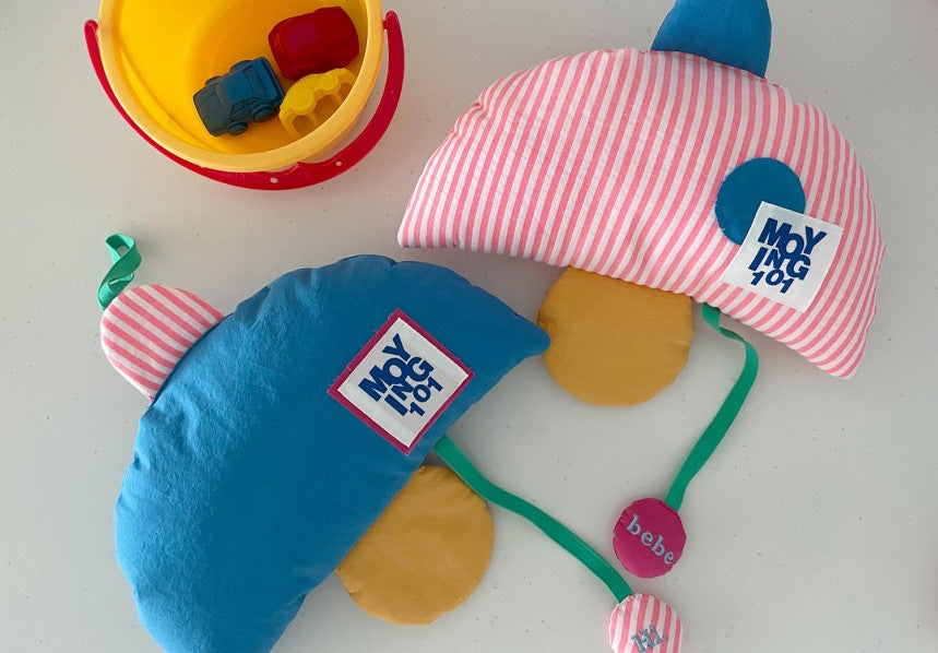 Vesta Mushroom Plush LED Night Light - USB Rechargeable Dimmable Lamp for Nursery & Kids' Room