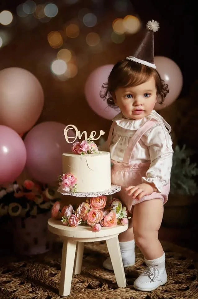 66CM Pippa Already Painted Finished Doll Reborn Toddler Huge Baby Size Popular Lifelike Soft Touch 3D Skin Art Doll