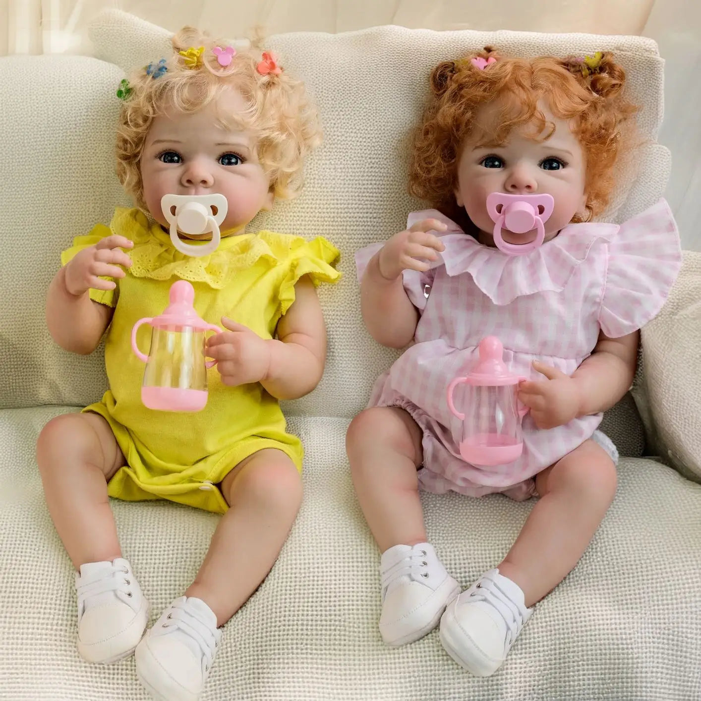 19-inch Newborn Lifelike Reborn Baby Doll Bettie Cuddly Full Body Multiple Layers 3D Skin Painting Collectible Toy
