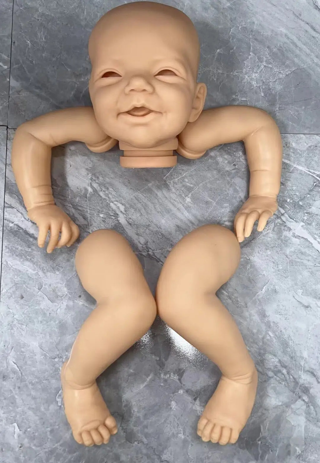 20inch Reborn Charlie Doll Kit Lifeike fresh color Soft DIY Doll Parts