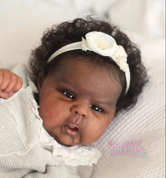 24inch Unfinished Doll New Limited Edition Reborn Doll Kit Gounchi With Cloth Body and Eyes DIY Doll Parts