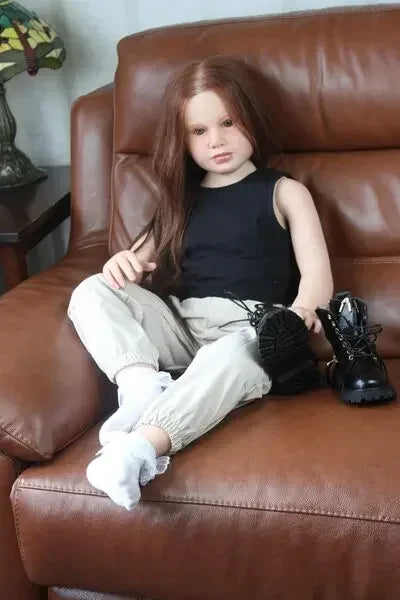 Customized By Artist 42inch/4kg Huge Reborn Baby Girl Gabriella  Painted Kit With Cloth Body With Connectors