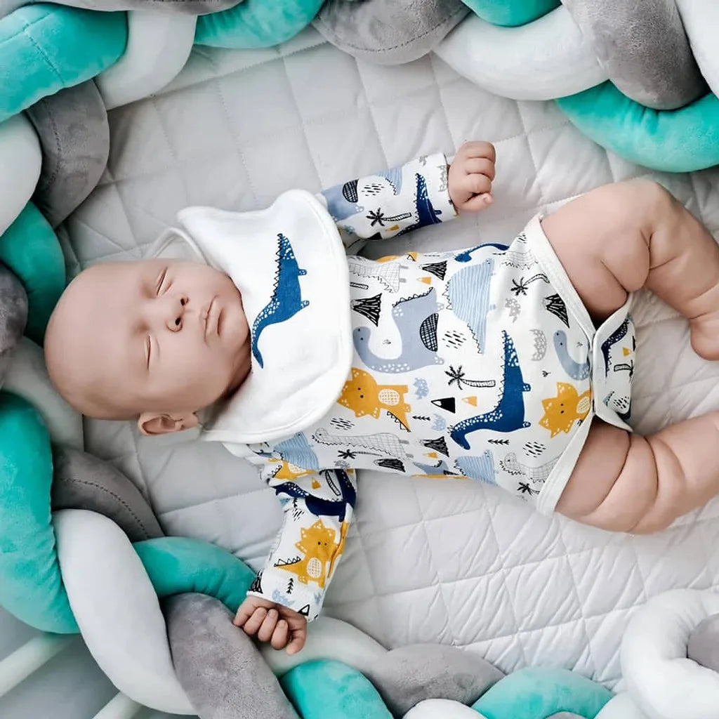 21inch Reborn Doll Kit Elliot Sleeping Baby Unfinished Unpainted Doll Parts with Cloth body