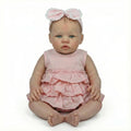 19" Abigail Reborn Baby Doll | Lifelike Vinyl & Cloth Body with 3D Skin & Visible Veins