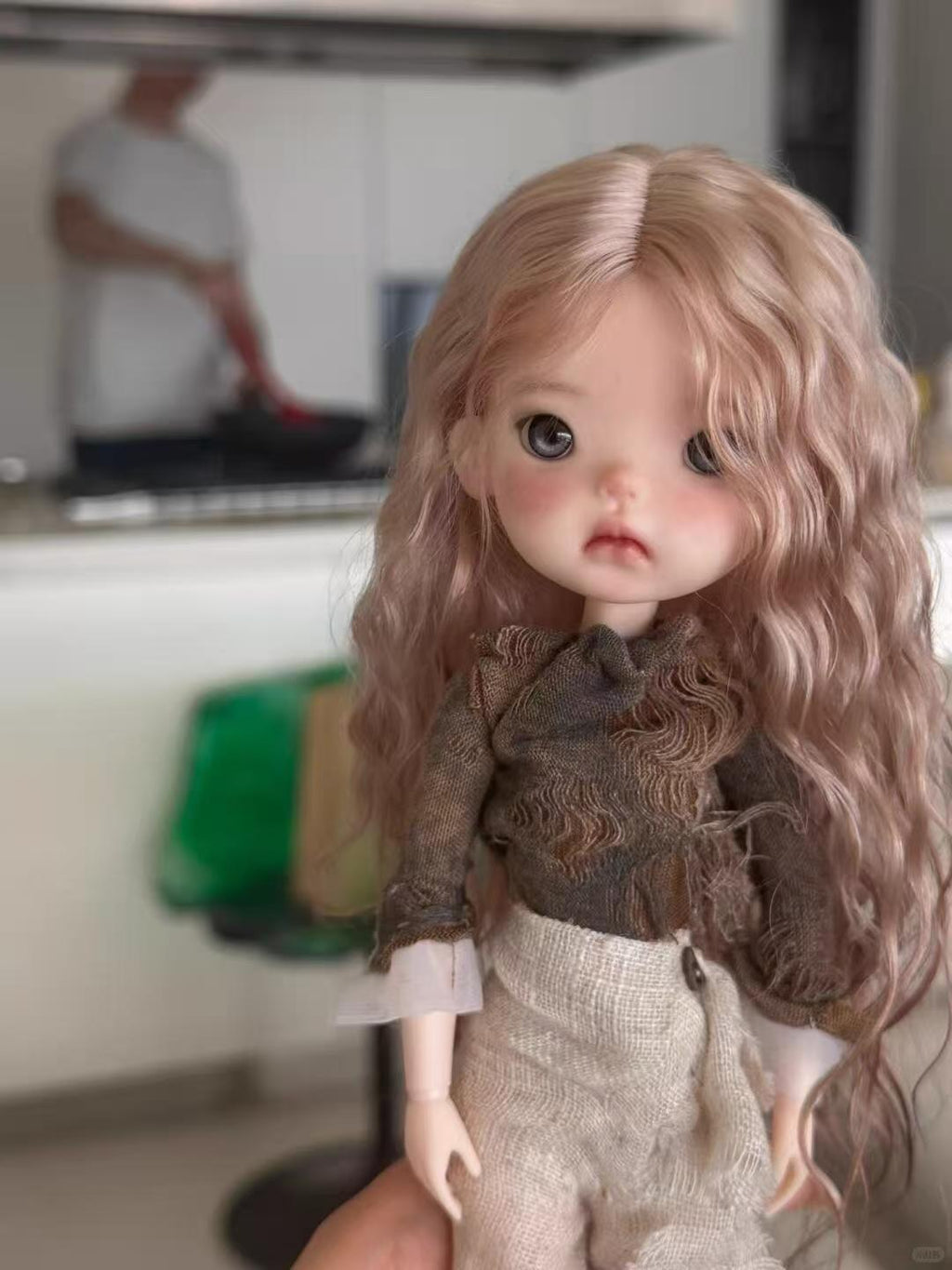 Original 1/6 BJD Doll Rain Resin Joint Bare Doll without makeup blank kit