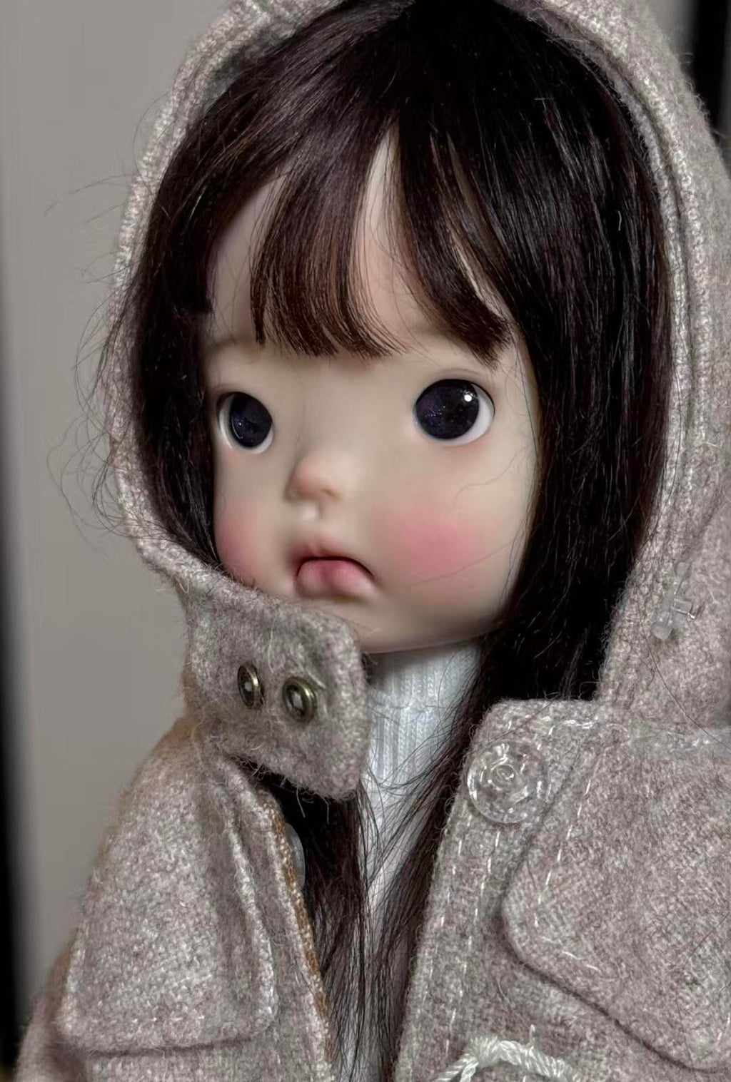 Original 1/6 BJD Doll Rain Resin Joint Bare Doll without makeup blank kit