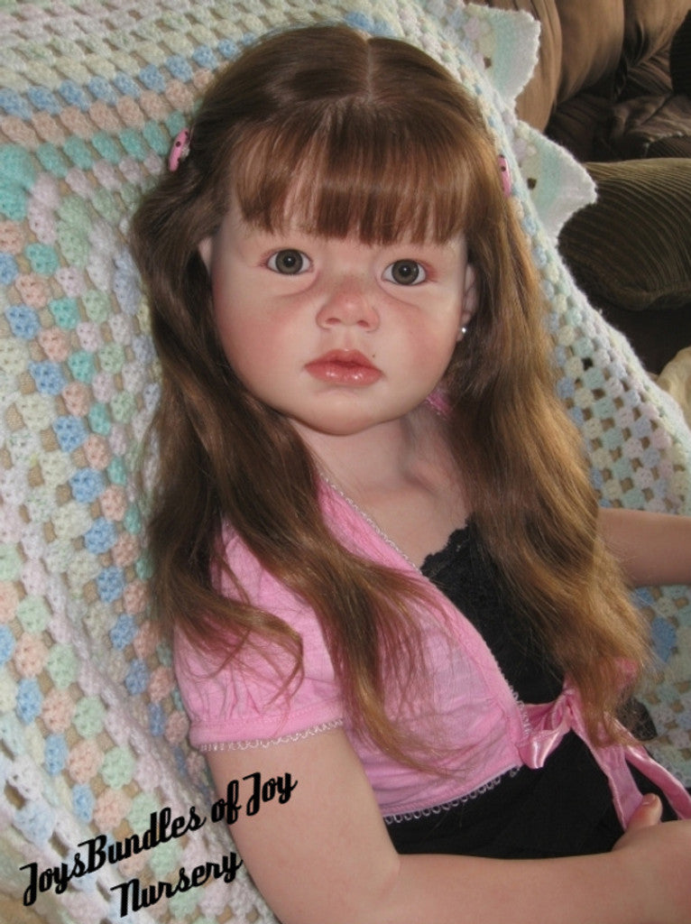 Pre-OrderAngelica Child Size Reborn Vinyl Doll Kit by Reva Schick 43"