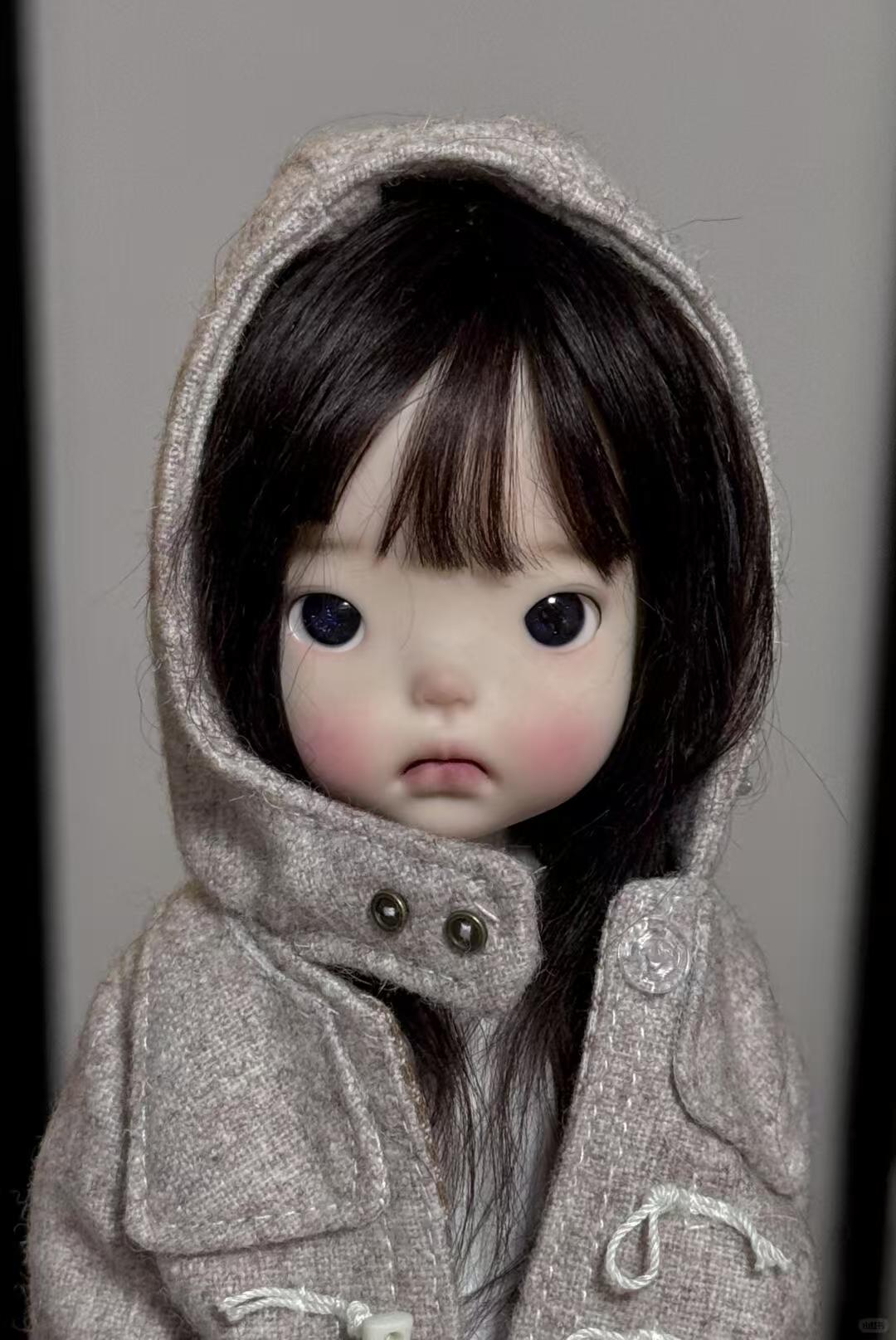 Original 1/6 BJD Doll Rain Resin Joint Bare Doll without makeup blank kit