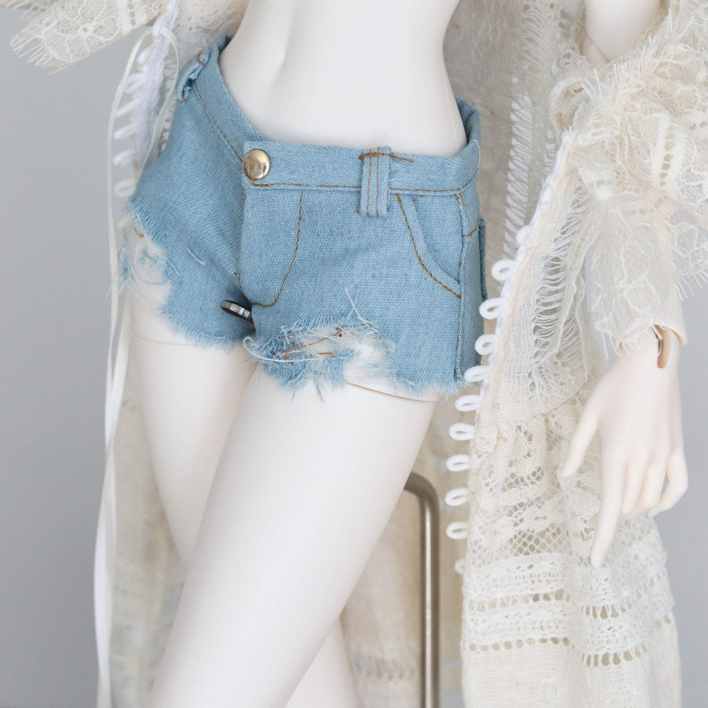 BJD 1/4 1/3 SD MSD Doll Clothes Beach Dress Bra Tops Shorts Girl Bohemia Outfits