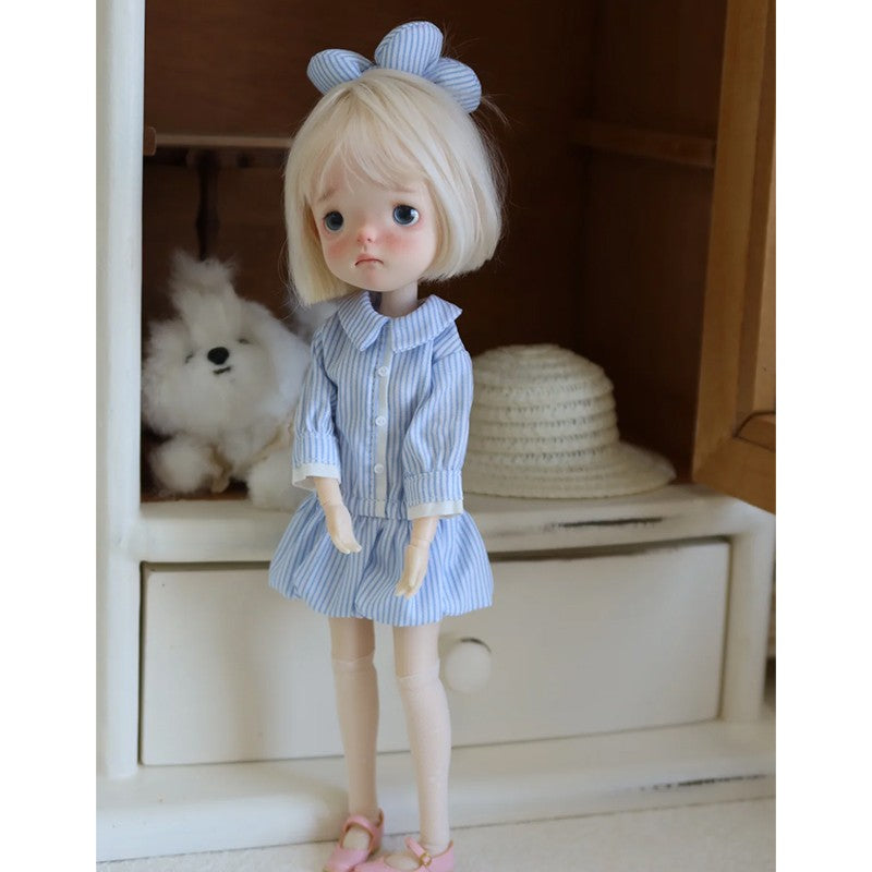 Resin 1/6 BJD Doll Bare Jointed Doll Face Makeup Eyes Lovely Girl Female DIY Toy