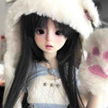 BJD 1/4 Doll SD Resin Joint Eyes Face Makeup Goddess Girl Female Bare Doll Gift