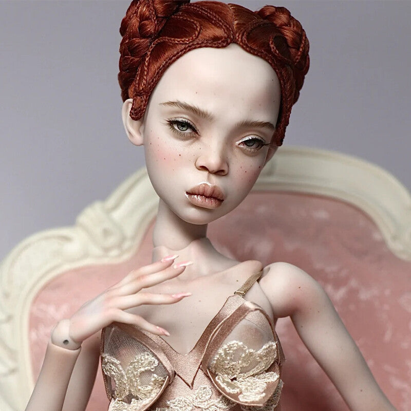 Russian 1/4 BJD Doll Popovie Sisters Owl Resin Face Makeup Model Girl Resin Toys