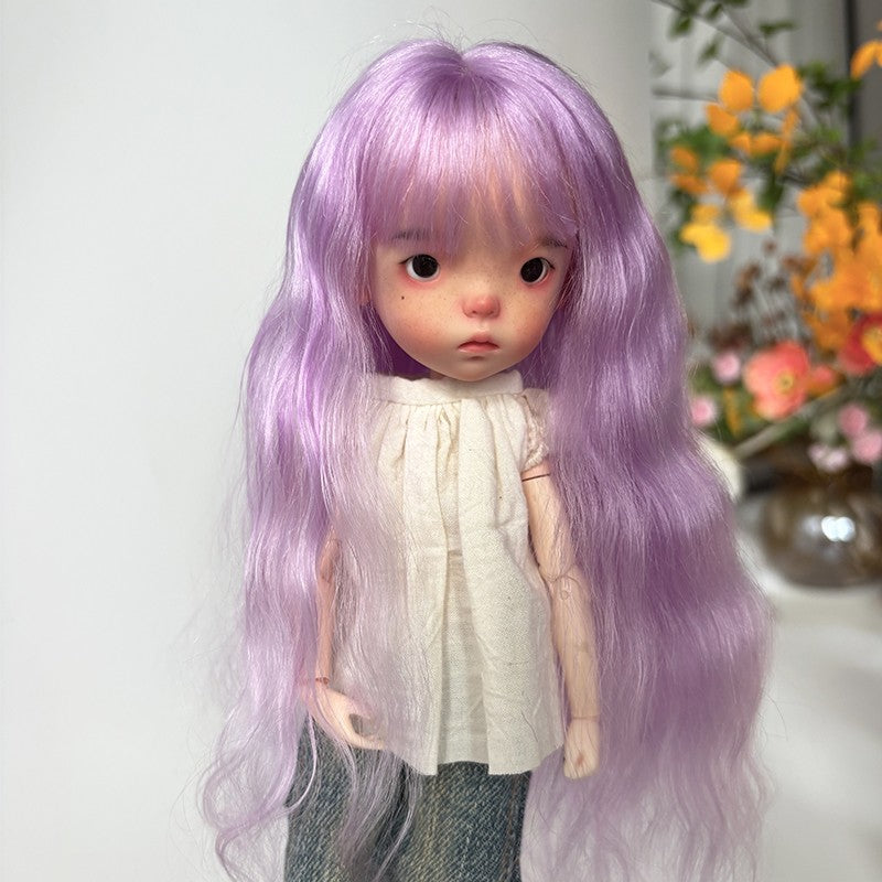 Landazz Dolls Wigs BJD 1/6 Doll Wig Landoudou Hair Soft Mohair Girl DIY Toy Gift