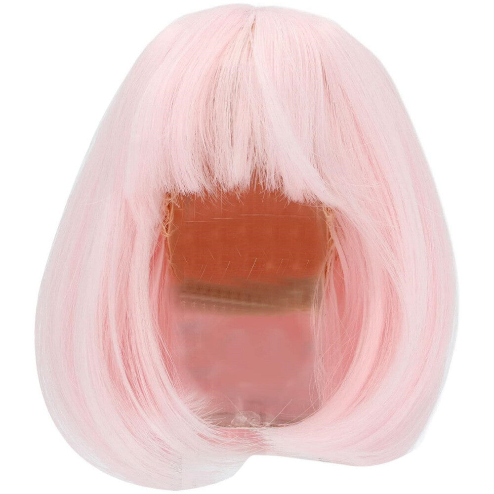 New 1/6 1/4 1/3 BJD SD Doll Short Wig Soft with Neat Bang Ball Jointed Doll Hair