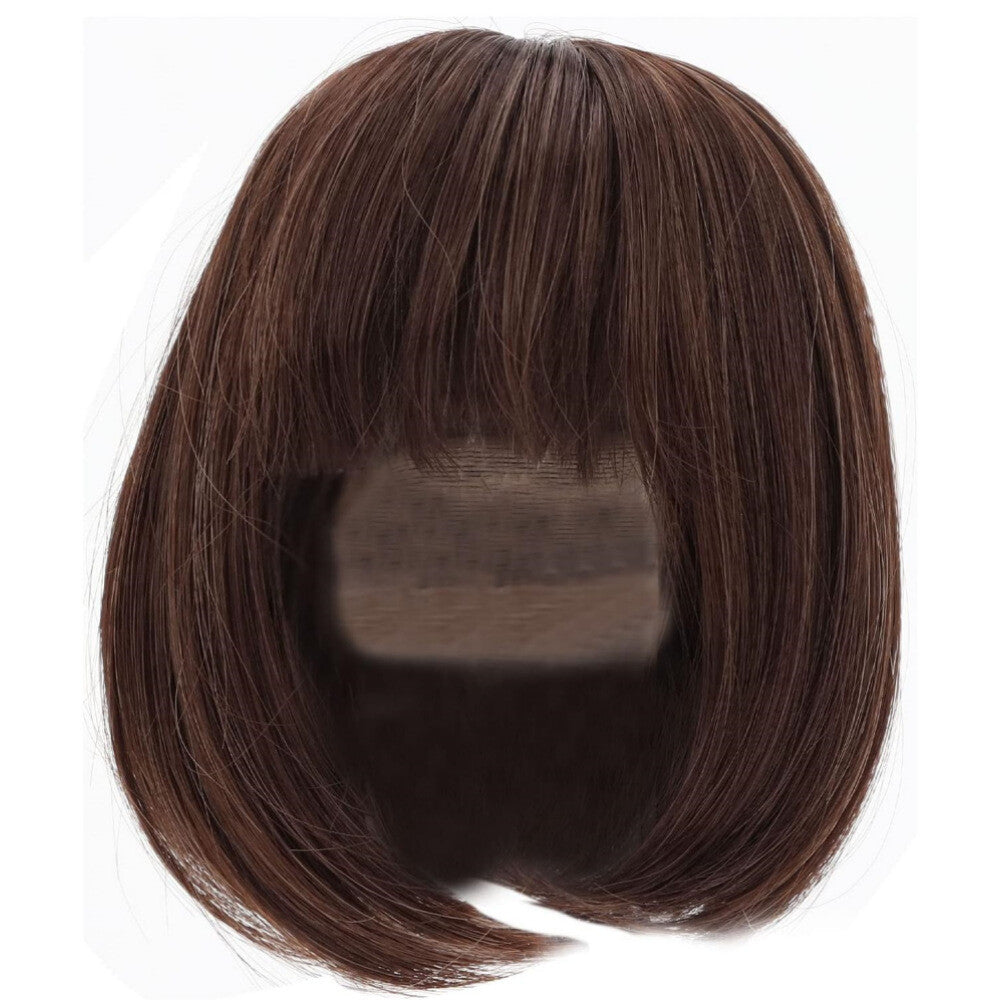 New 1/6 1/4 1/3 BJD SD Doll Short Wig Soft with Neat Bang Ball Jointed Doll Hair
