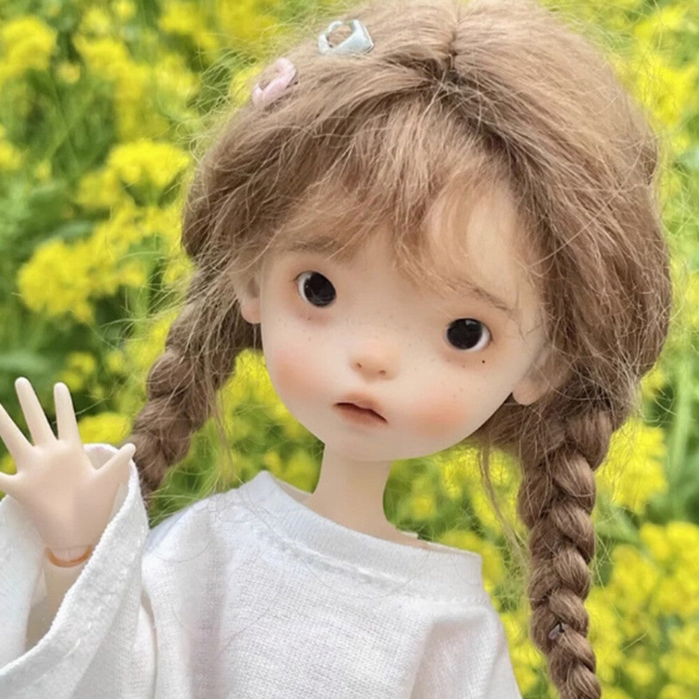 1/6 BJD Doll Movable Joint Resin Special Body Type Freckles Girl Handmade Gifts