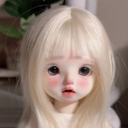 1/6 Handmade BJD Doll SD Resin Ball Joint Bare Doll Face Makeup Lovely Girl Gift