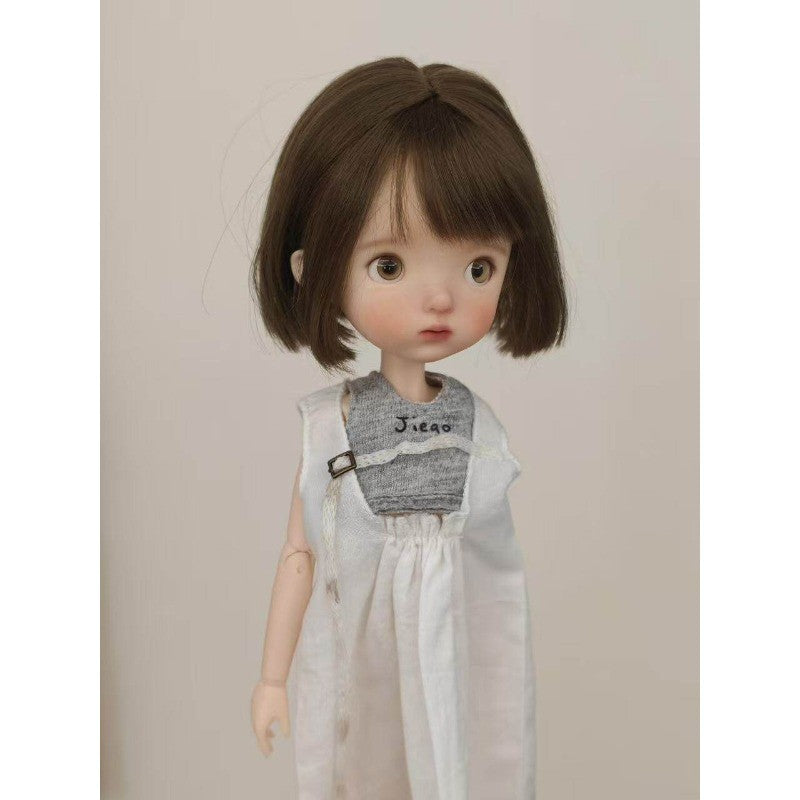 Cute Girl 1/6 Full Set BJD Doll Resin Joint Bare Doll Eyes Face Makeup DIY Gifts