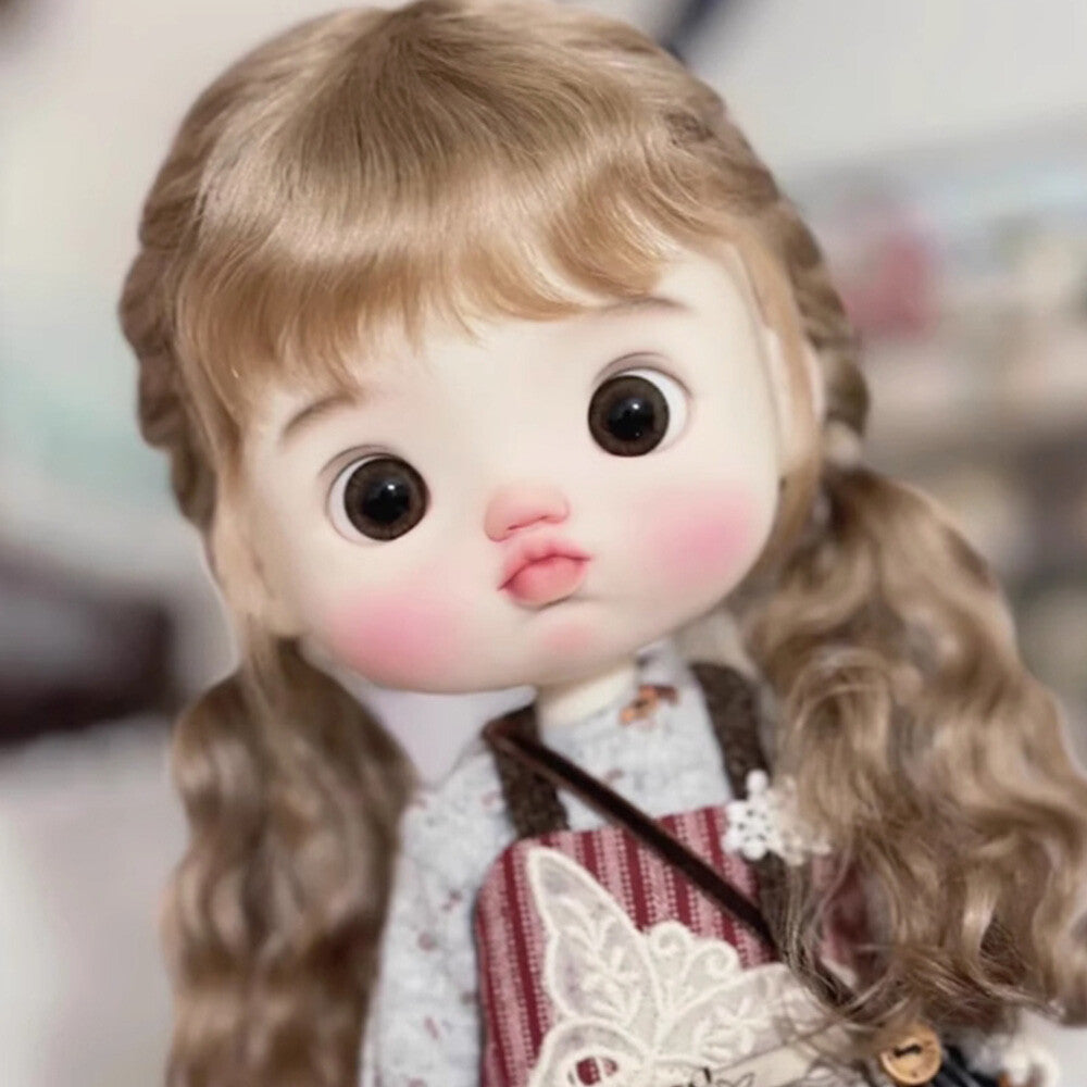 1/6 BJD Doll Resin Delicate Cute Smart Girl Toy Birthday Present SD Ball Joint