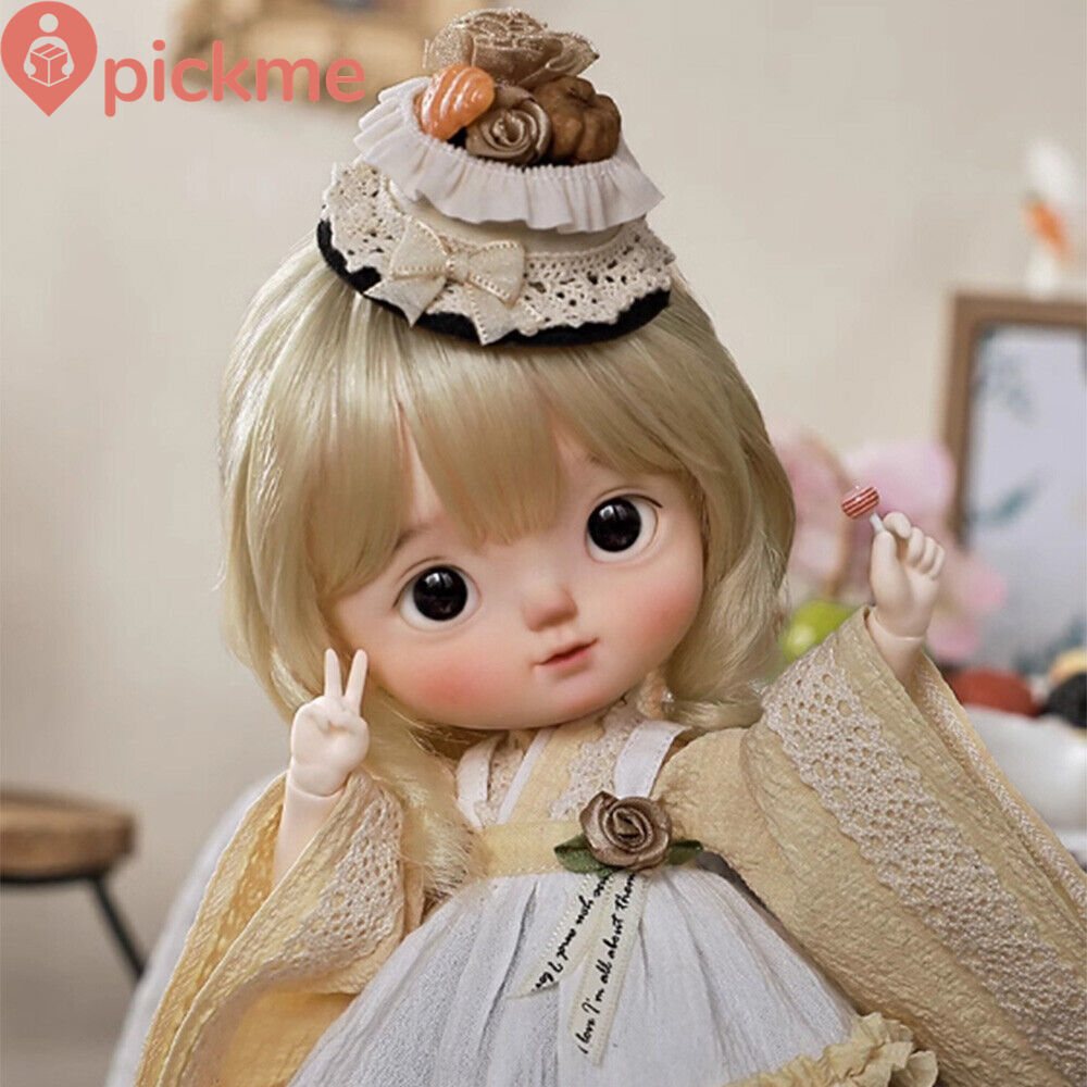 1/6 BJD Doll Ball Joint Doll Full Set Doll Kimono Girl Cake Dress Holiday Gift