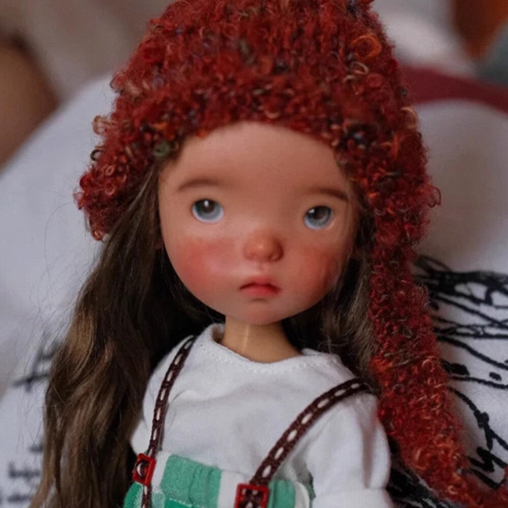 1/6 BJD Doll Movable Joint Resin Beautifully Handmade Gifts Tan Complexion Girl