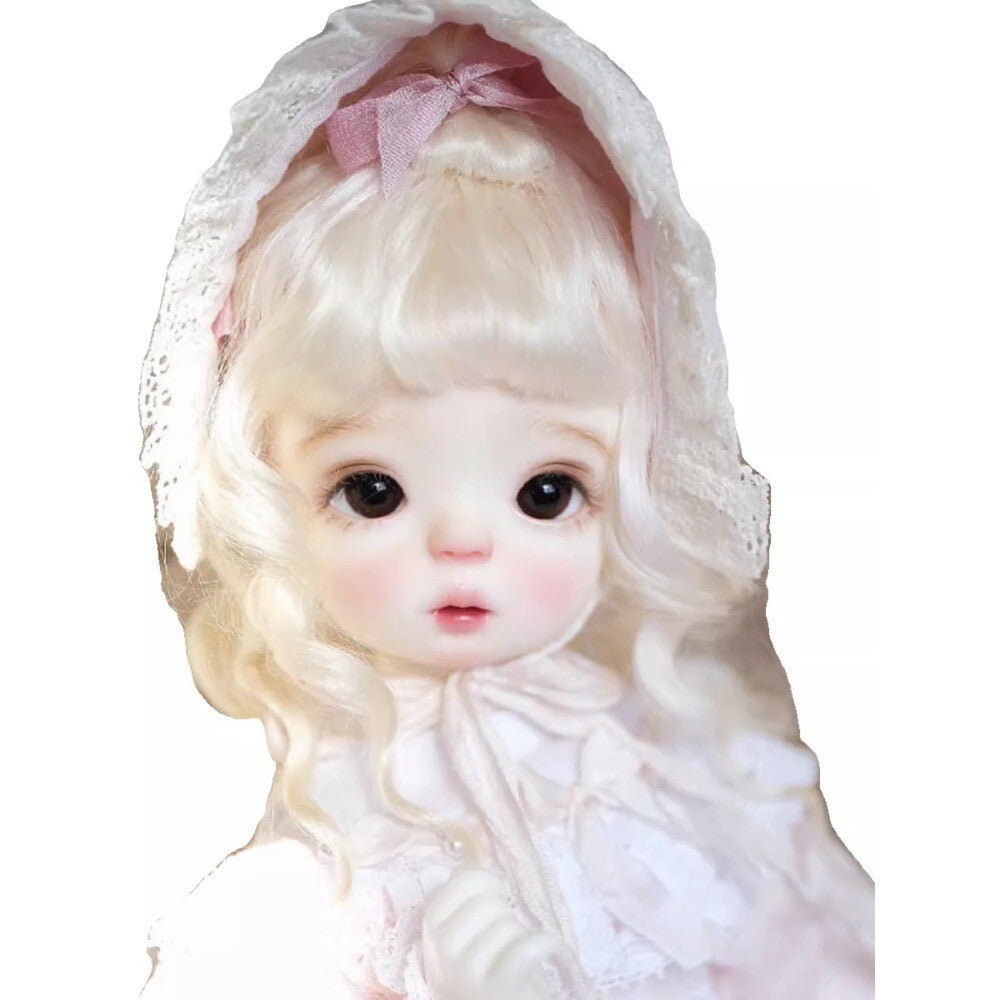 1/6 BJD Doll SD Resin Joint Eyes Face Makeup Cute Baby Girl Doll Bare Doll Gift