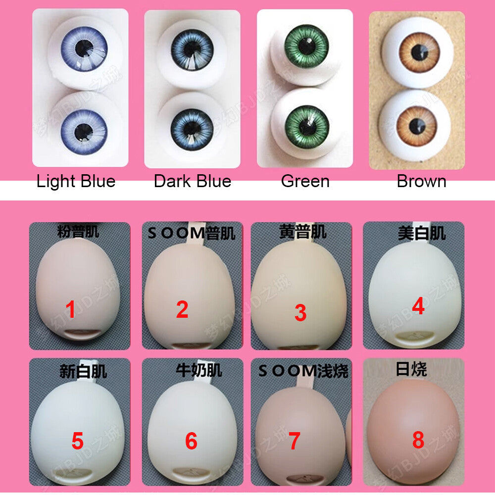 1/4 Bare Resin BJD Doll SD Boy Male Eyes FREE Faceup Resin Figures Toys DIY GIFT