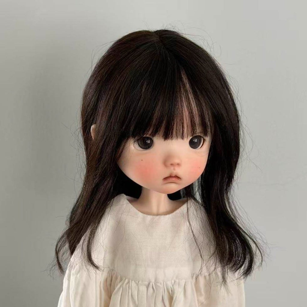 Handmade 1/6 BJD Doll SD Jointed Face up Eye Resin Girl Bare Doll Full Set Gifts