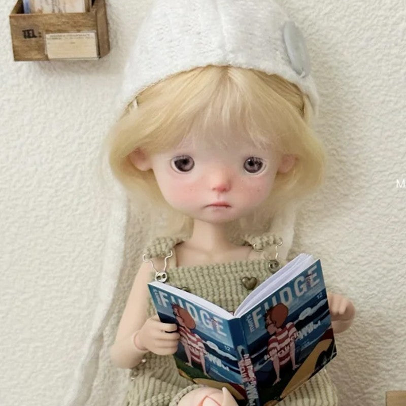Handmade 1/6 Bare Doll BJD Sweet Girl Doll Ball Jointed Doll Eyes Face Makeup