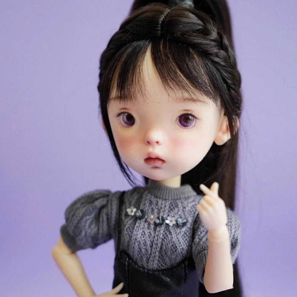 BJD 1/6 Lovely Doll SD Jointed with Face Makeup Special Body Resin Girl Handmade