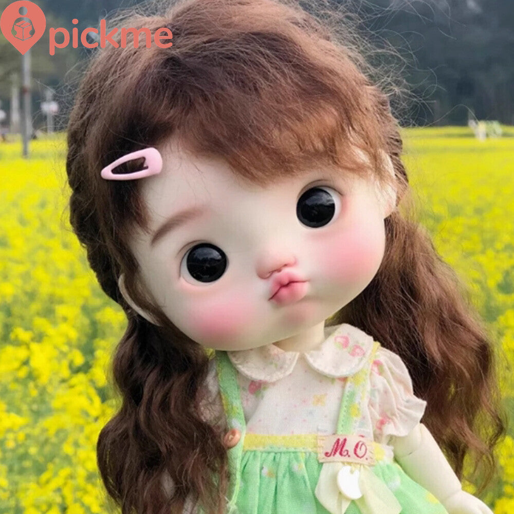 1/6 BJD Doll Resin Delicate Cute Smart Girl Toy Birthday Present SD Ball Joint