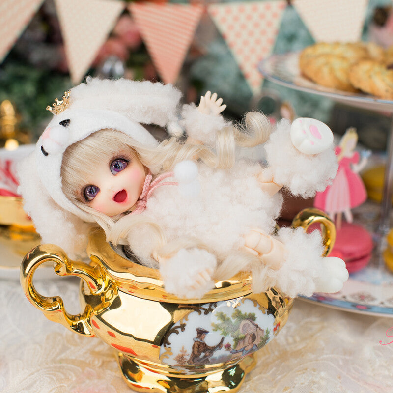 BJD 1/8 SD Doll Ball Jointed Girl + Face Makeup + Wigs + Clothes FULL SET Gift