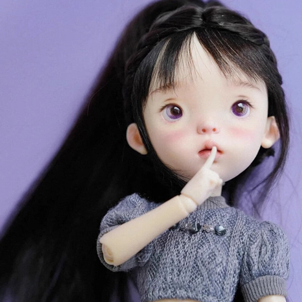 BJD 1/6 Lovely Doll SD Jointed with Face Makeup Special Body Resin Girl Handmade