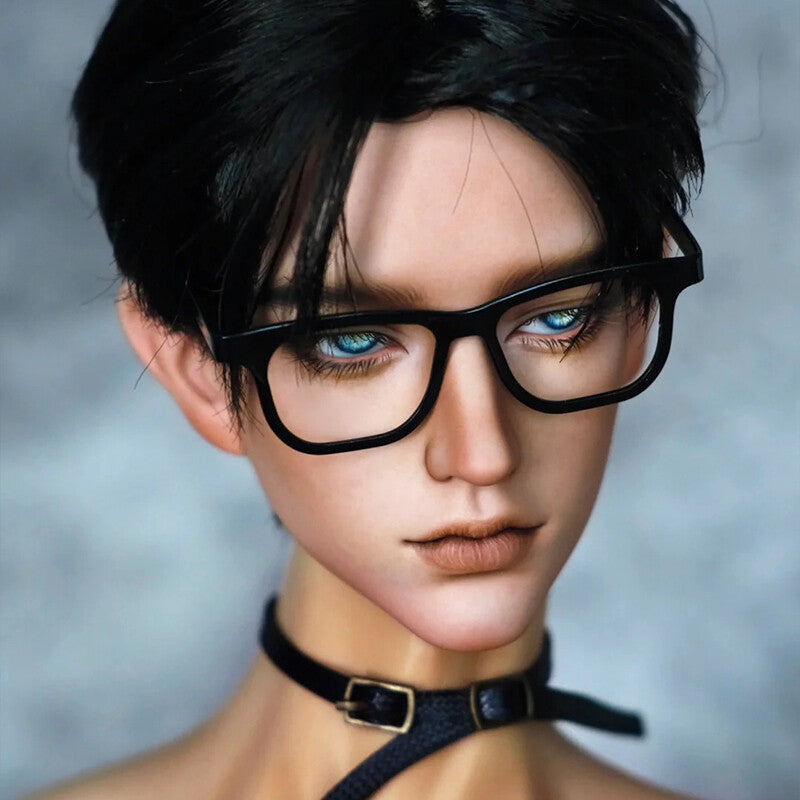 1/3 BJD Doll Opened Eyes Face Makeup Strong Muscle Man Resin Nude Body Gifts