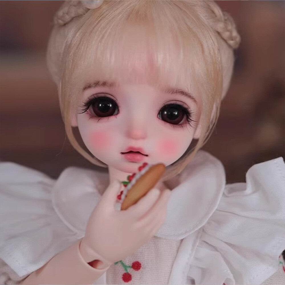1/6 BJD Doll Ball Face Makeup Elvira Delicate Cute Girl Toy Joint Resin Gifts