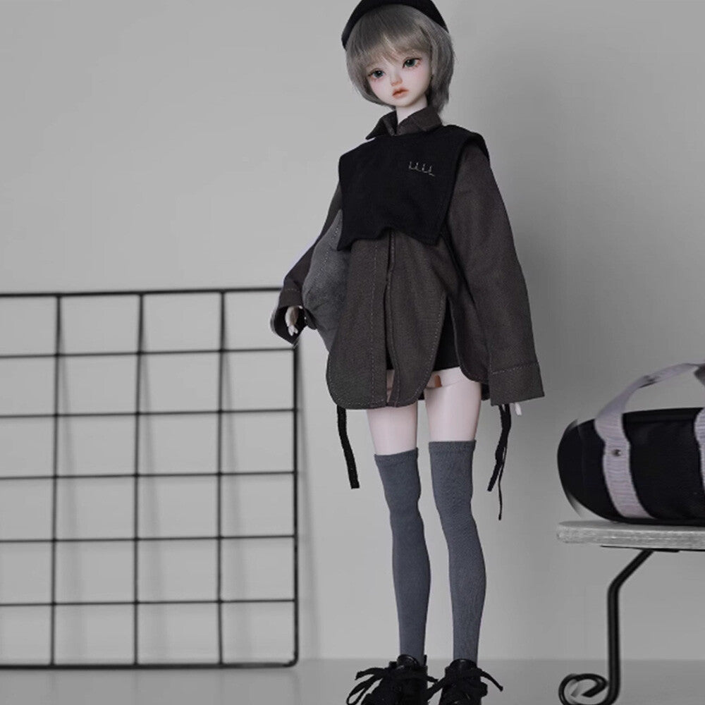 1/4 BJD Doll Ball Joint Doll Casual style Girl Bare Doll Toy Handmade Gifts New